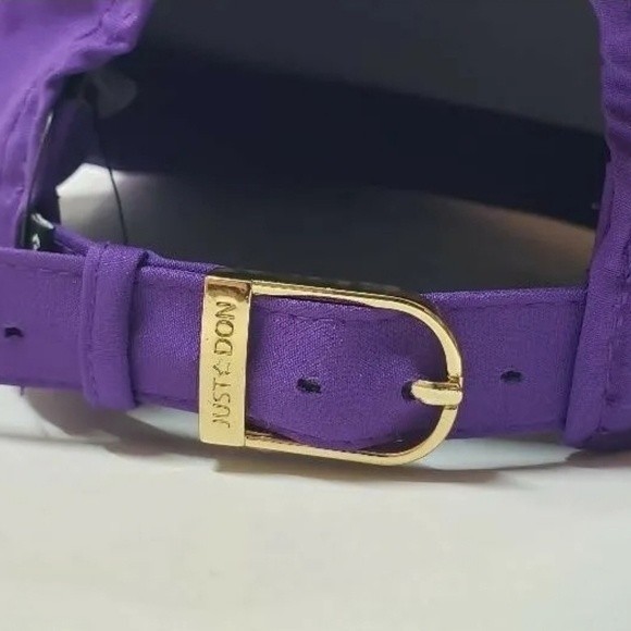 Just Don x Converse Purple Snapback Hat Adjustable Cap Streetwear Retro Hip Hop - Picture 3 of 4